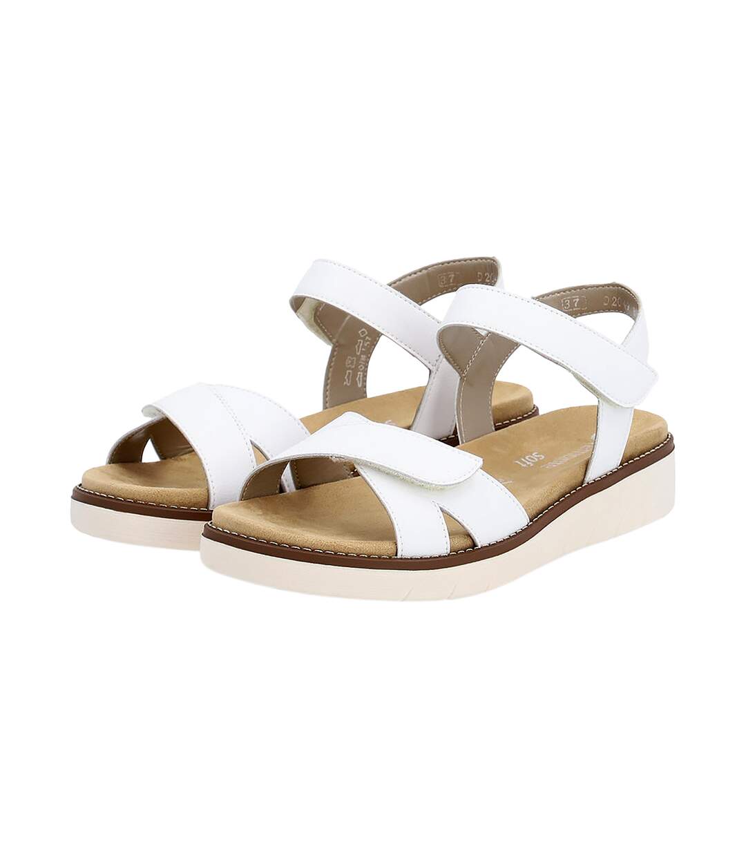 Sandale Plate Cuir Remonte Odeon-3