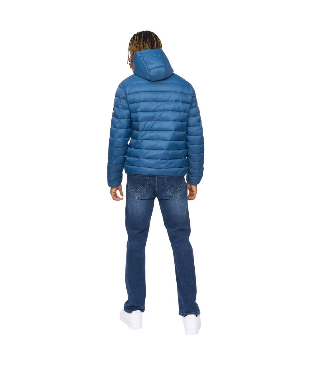 Mens Jackinson Puffer Jacket Teal Kings Will Dream-3