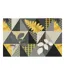 Set de Table à Motifs Loelia 28x44cm Jaune & Noir-1