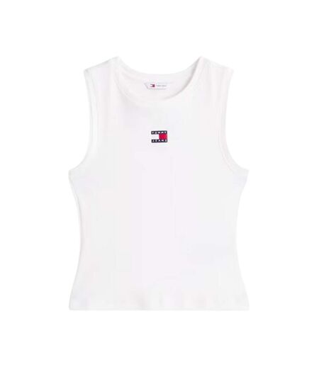 Débardeur Femme Écru Tommy Jeans