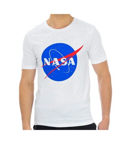 T-shirt Blanc Homme Nasa 08T - L