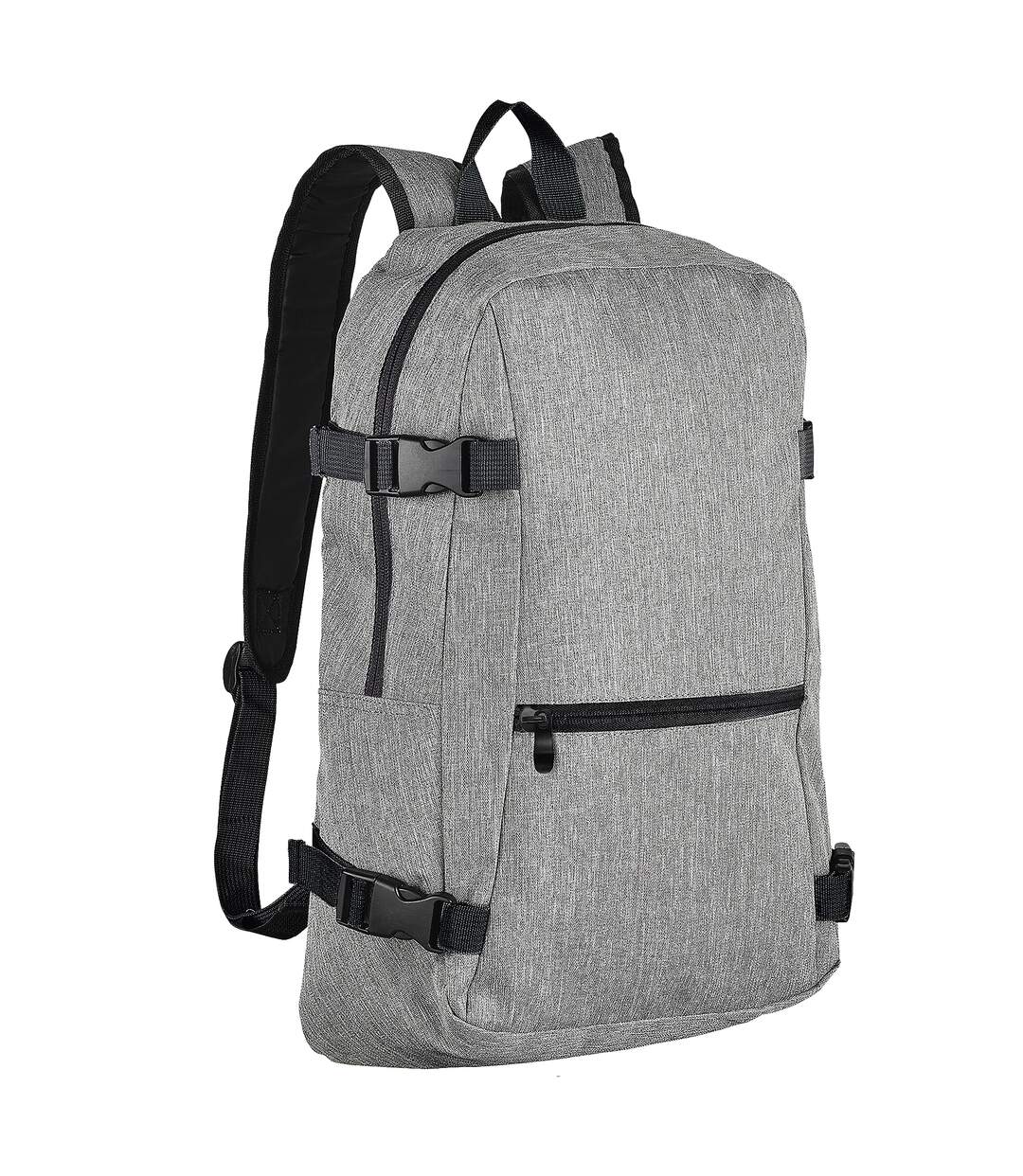 SOLS Unisex Wall Street Padded Backpack (Gray Marl) (One Size) - UTPC2593