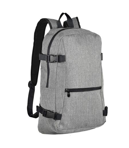 SOLS Unisex Wall Street Padded Backpack (Gray Marl) (One Size) - UTPC2593