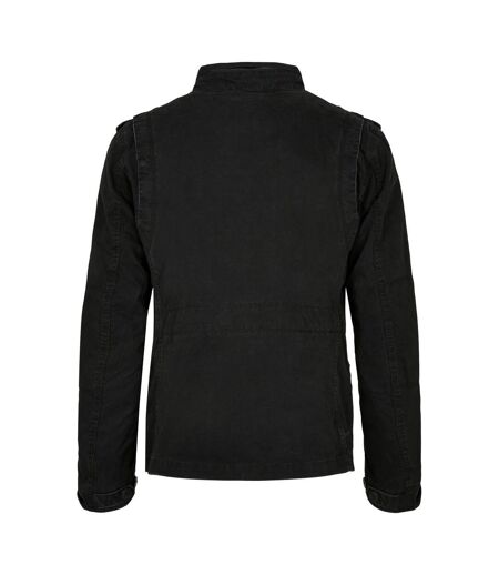 Veste De Campagne Britannia Homme Noir Build Your Brand