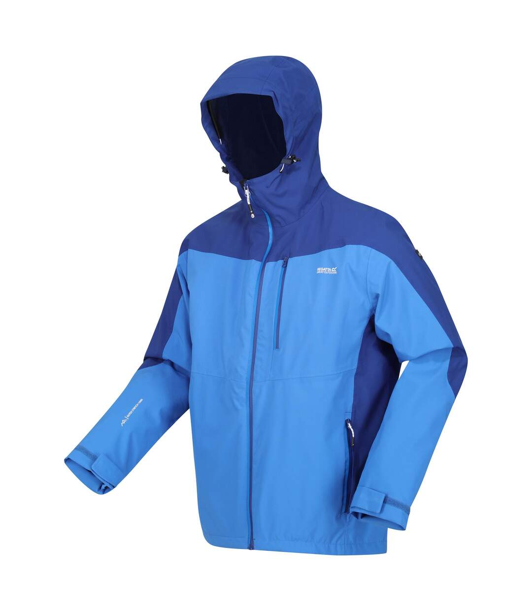 Veste imperméable wentwood homme bleu foncé / bleu roi Regatta-3