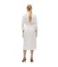 Robe Chemisier Mi-longue Linn Femme Blanc Neige Vero Moda-3