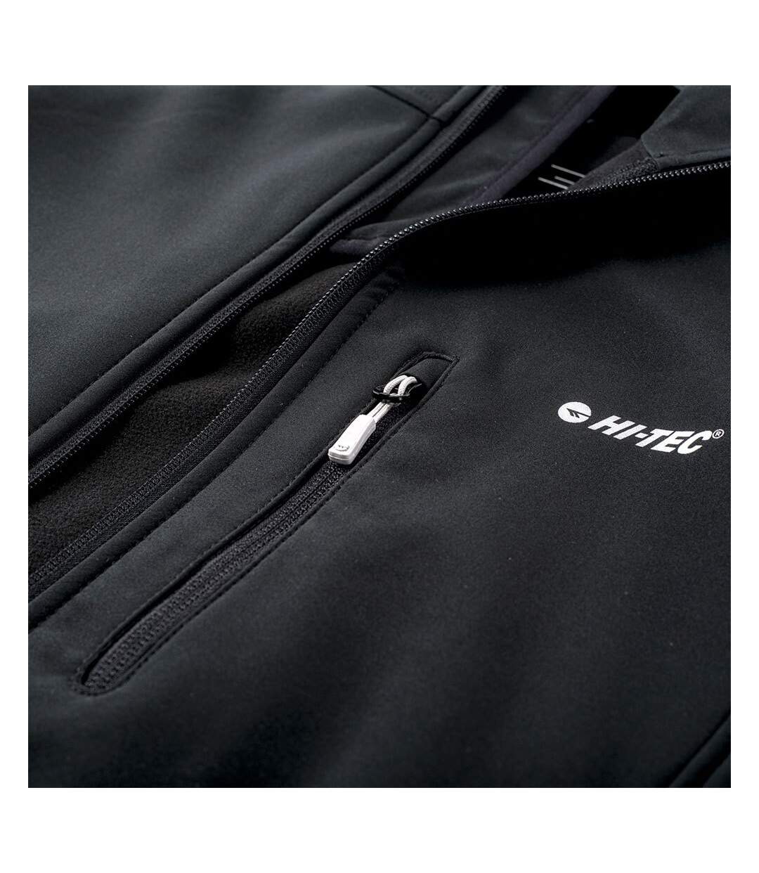 Veste Softshell Caen Homme Noir Hi-Tec-3