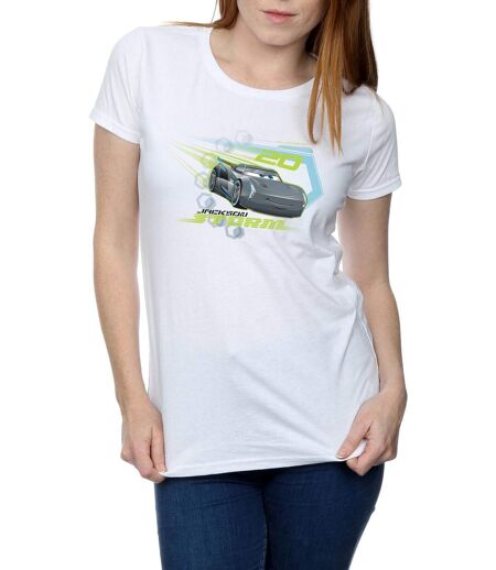 Disney - T-shirt CARS JACKSON STORM - Femme (Blanc) - UTBI13664