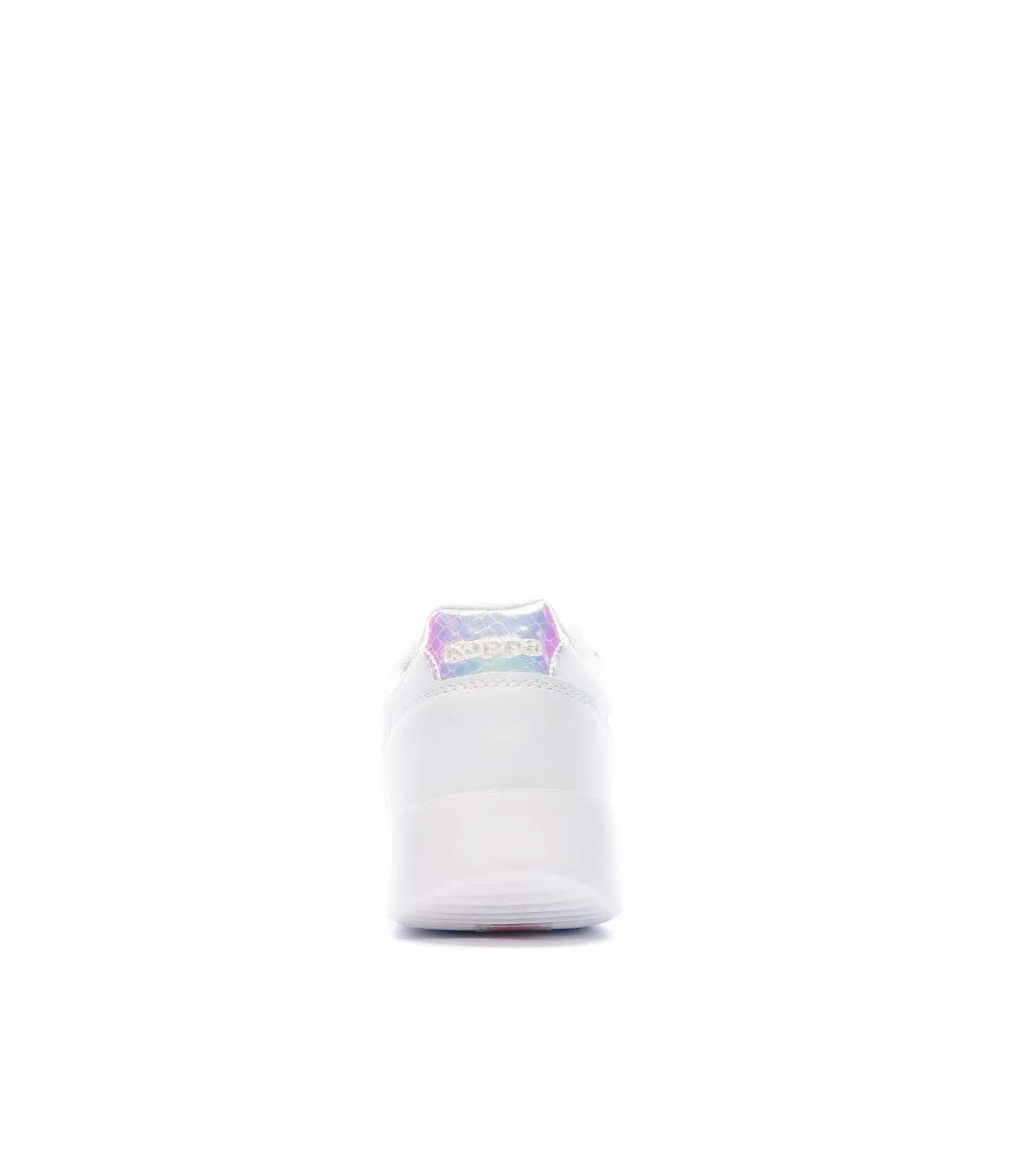 Baskets blanches/violet femme kappa amelia-3