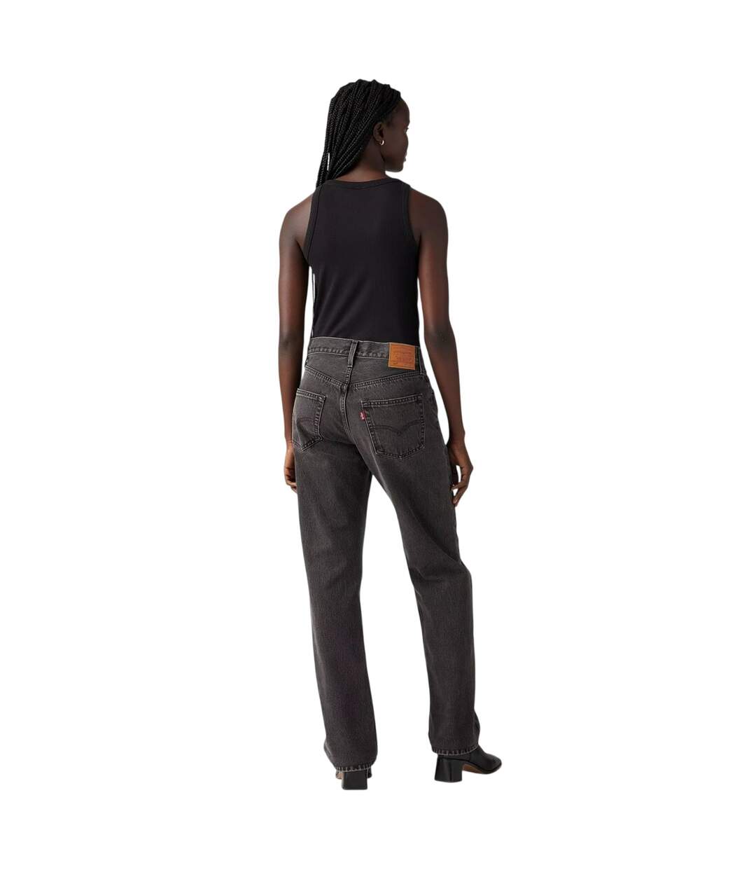 Womens/ladies 501 Loose Fit Jeans Take A Hint Levis-2