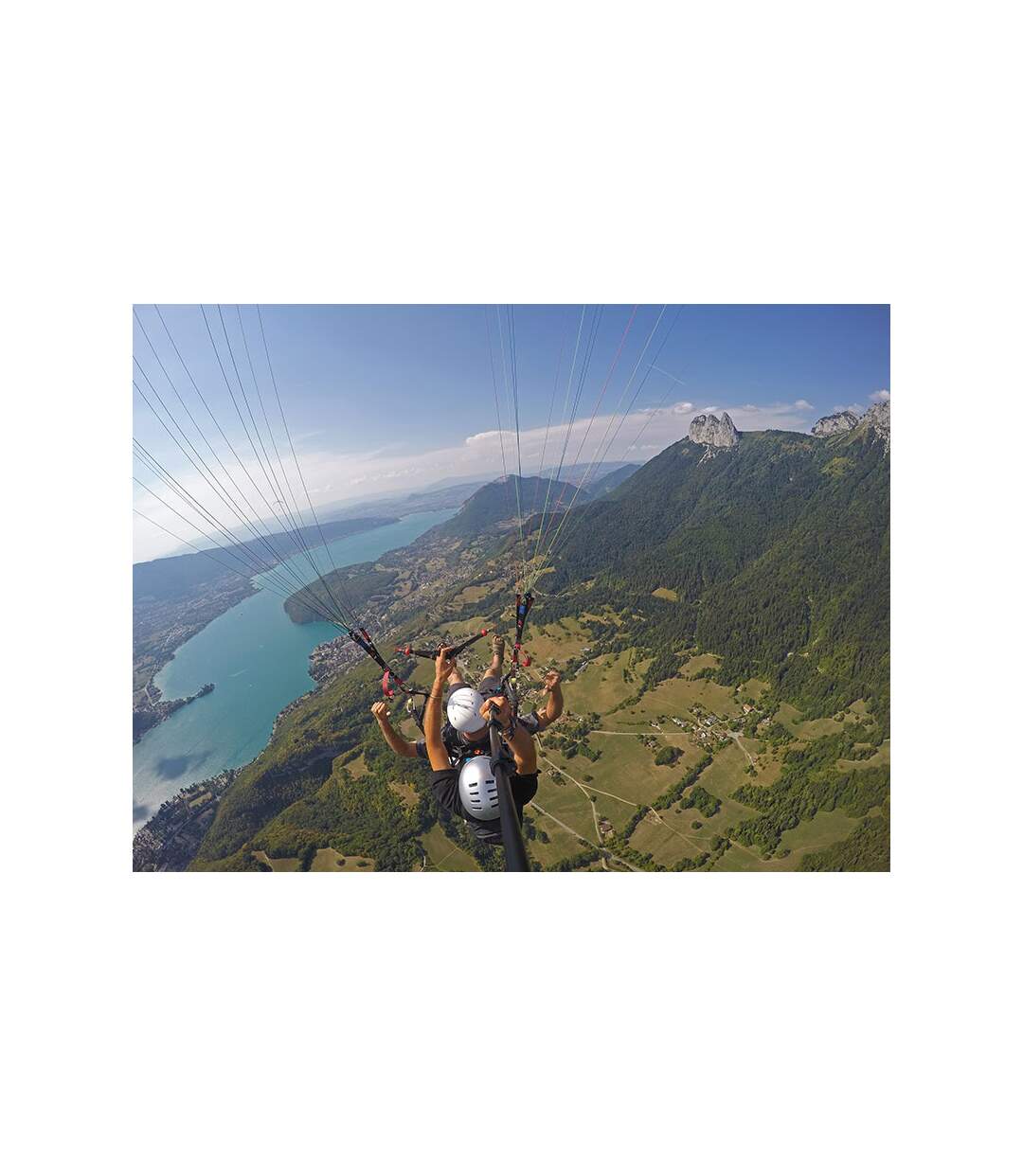 Vol en parapente de 25 min sur les rives du lac d'Annecy - SMARTBOX - Coffret Cadeau Sport & Aventure