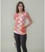 Tee shirt femme manches courtes - Imprimé graphique - Tendance et polyvalent-5