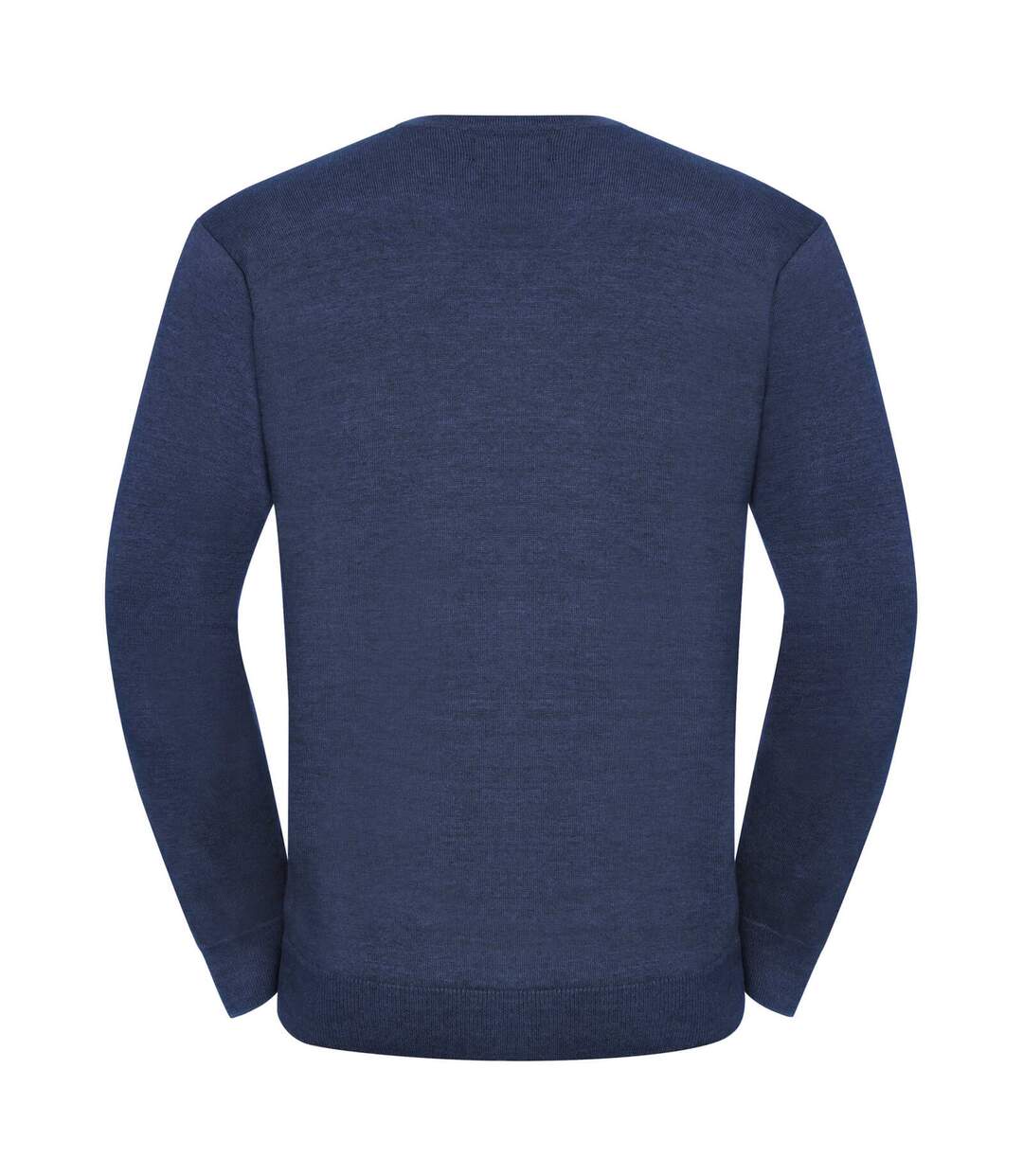 Russell Collection - Pullover à col en V - Homme (Denim marne) - UTBC1012