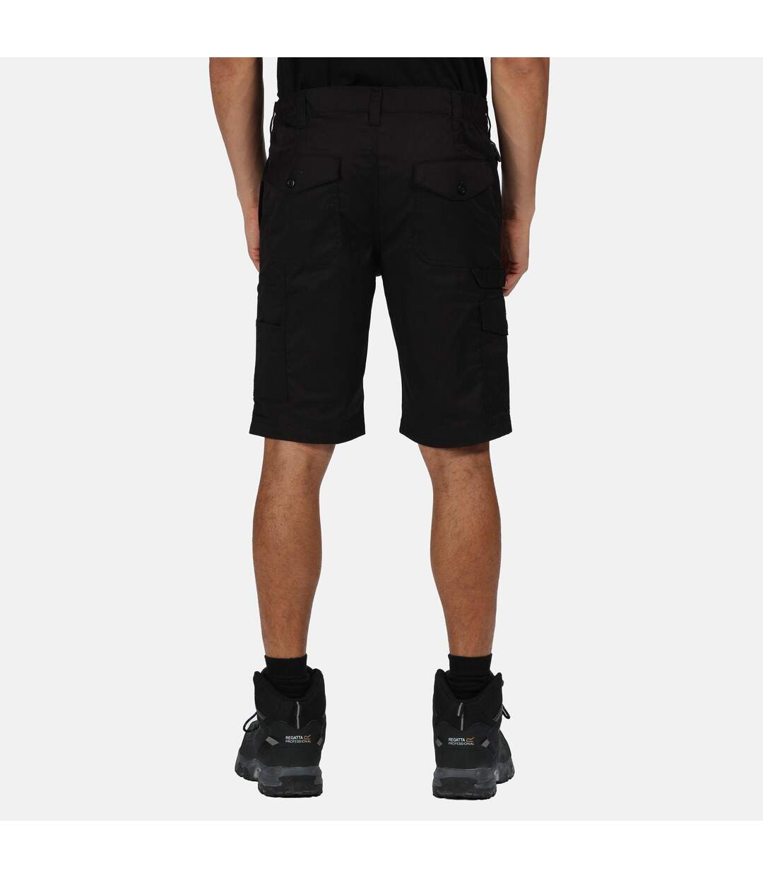 Short Pro Homme Noir Regatta-3