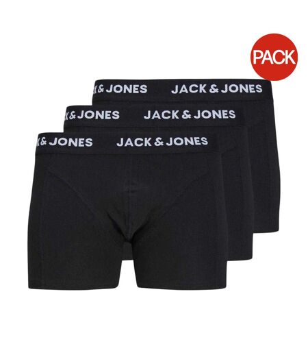 Pack Of 3  Mens Anthony Boxer Shorts  Black Jack And Jones