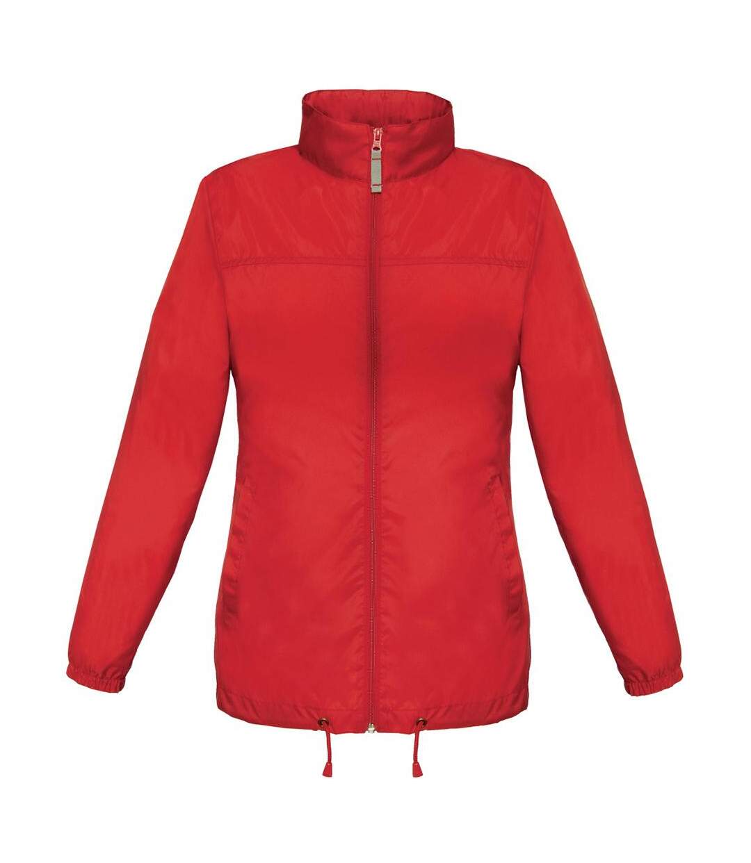 B&c Womens/ladies Sirocco Lightweight Windproof, Showerproof & Water Repellent Jacket Veste Légère Coupe-vent, Imperméable Et Déperlante Rouge B And C-1