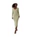 Robe Polo Femme Vert Kaki Pâle Jack Wills-1
