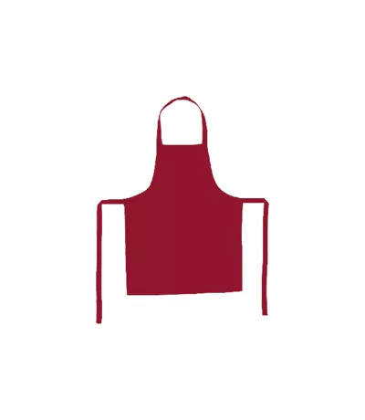 Tablier de Cuisine Coton 80cm Rouge