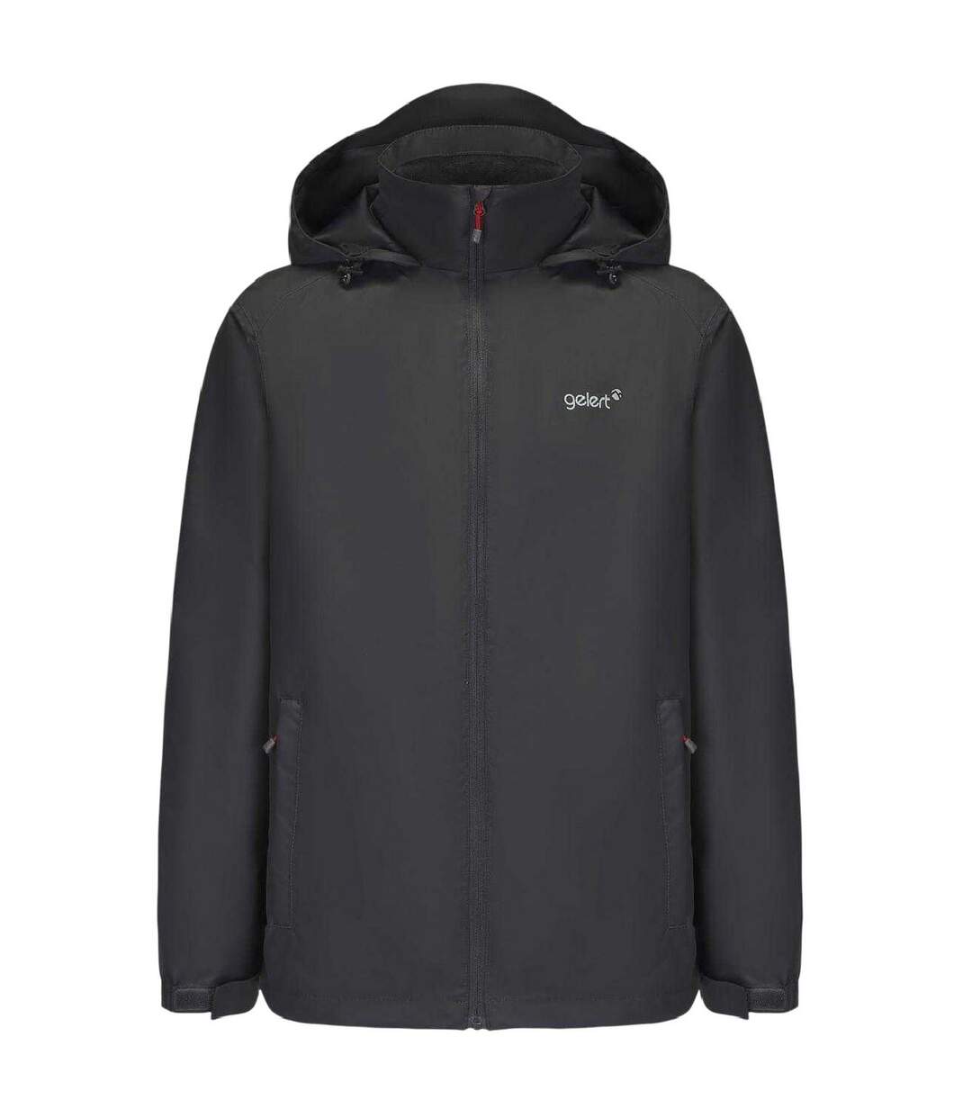 Mens Horizon Stormlite Waterproof Jacket Charcoal Red Gelert-1