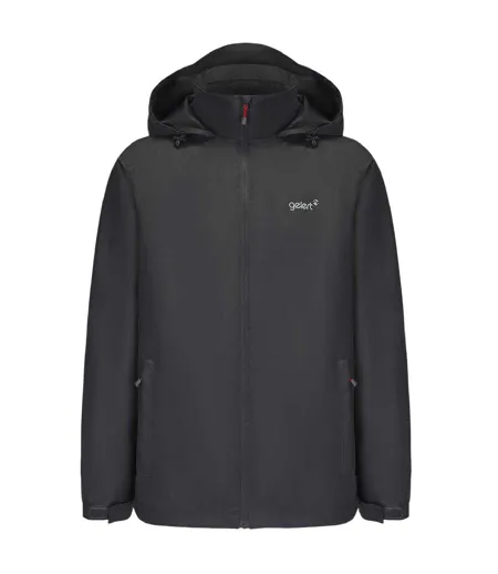 Mens Horizon Stormlite Waterproof Jacket Charcoal Red Gelert