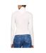 T-shirt manches longues blanc femme tommy hilfiger mockn-2