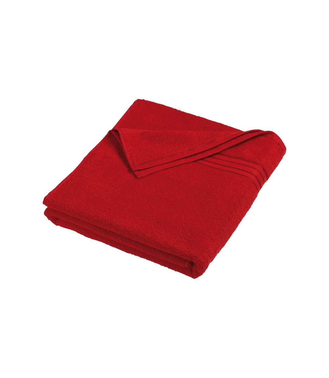 Drap de bain - éponge - MB424 - rouge-2