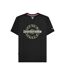 T-shirt Motif/style Cible À Motif Cachemire Homme Noir Lambretta-1