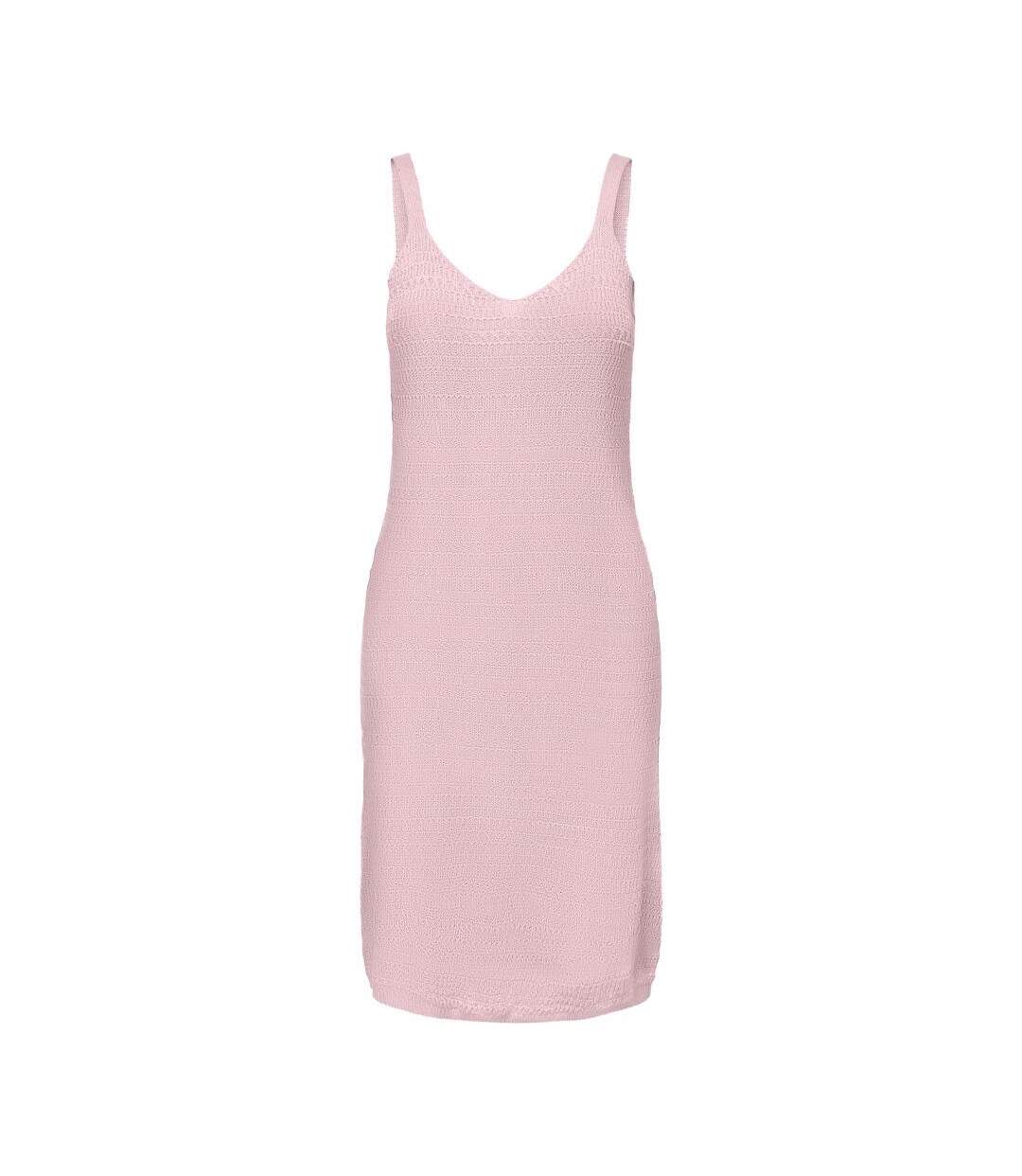 Robe rose femme jdy tropica-1