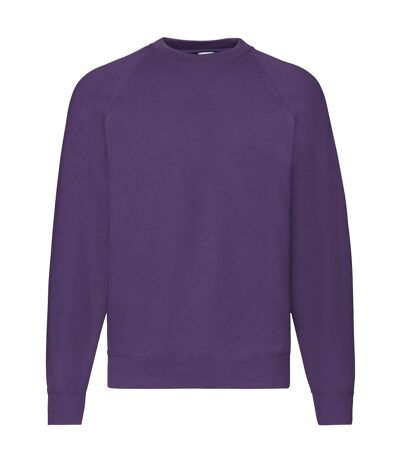 Sweat classic 80/20 homme violet Fruit of the Loom