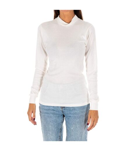 Long-sleeved T-shirt with half-high collar 1625-M women