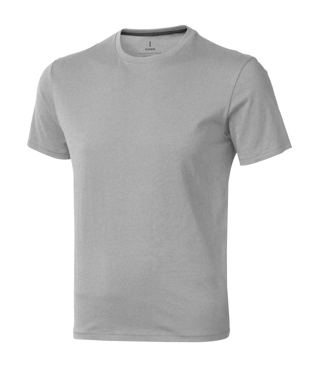 Elevate Mens Nanaimo Short Sleeve T-Shirt (Grey Melange) - UTPF1807