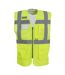 Yoko Gilet Hi-Vis unisexe pour adultes (Jaune) - UTPC6658-1