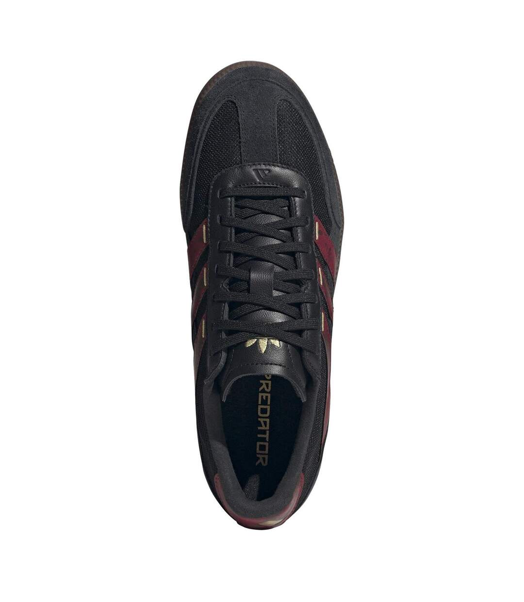 Baskets De Foot En Salle Predator Homme Noir Rouge Adidas-4