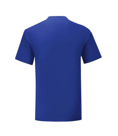 T-shirt Manches Courtes Iconic Homme Bleu Cobalt Fruit Of The Loom