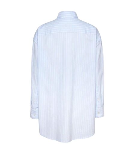 Robe Chemise Manches Longues Femme Bleu Tommy Jeans