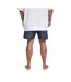 Short De Bain Motif/style Flamant Rose Homme Bleu Marine Rose Urban Classics-2