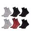 Chaussettes Femme Fantaisie Confort Coton Majoritaire - Pack de 6-1