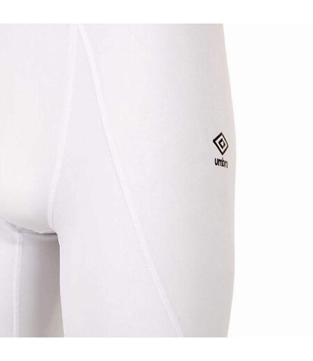 Umbro Mens Core Power Logo Base Layer Shorts (White)