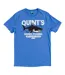 T-shirt Quint´s Shark Fishing Adulte Bleu Jaws-1