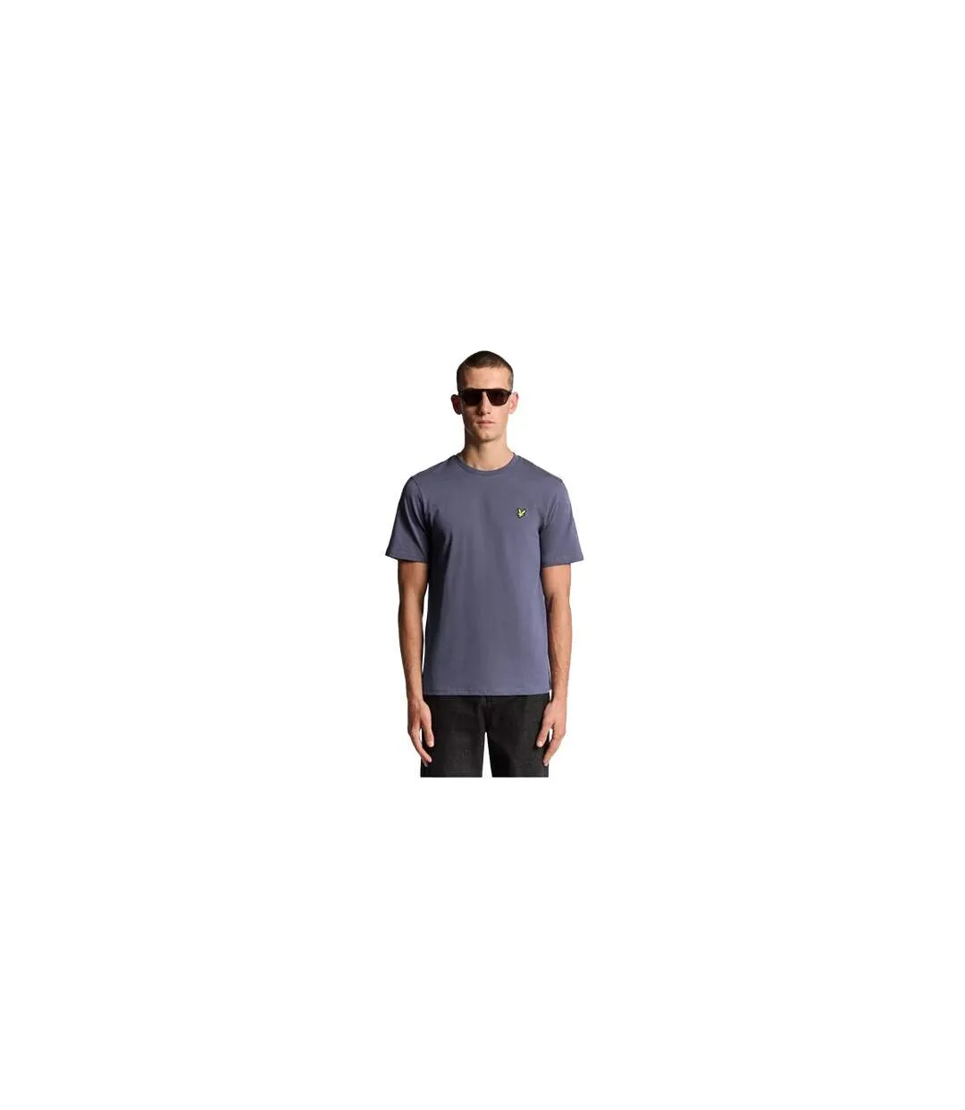 T-shirt Manches Courtes Motif/style Logo Homme Gris Lyle & Scott-1