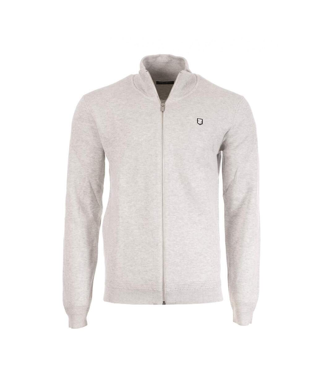 Gilet Gris Clair Homme Teddy Smith Ettore - S-1