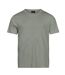 Mens Plain Pima Cotton T-shirt Sage Tee Jays-1