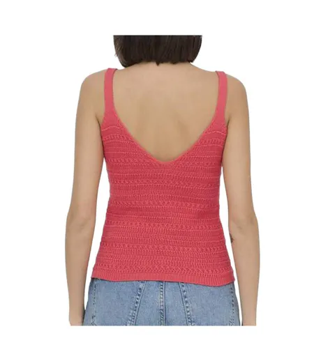 Débardeur rose femme jdy tropical