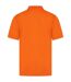 Mens coolplus polo shirt bright orange Henbury