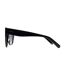 Womens/ladies Gradient Sunglasses One Size Dark Grey Banana Republic-2