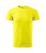 T-shirt Basic Homme Citron Adler-1
