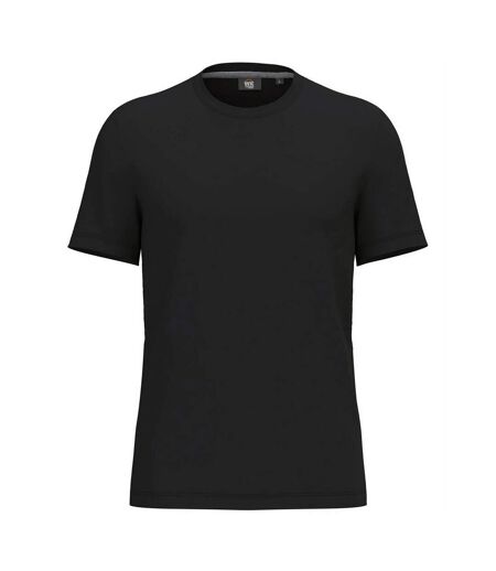 Unisex Adult Anti-bacterial Short-sleeved T-shirt Black WK. Designed To Work
