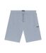 Mens Waffle Pyjama Shorts Blue Boss-2