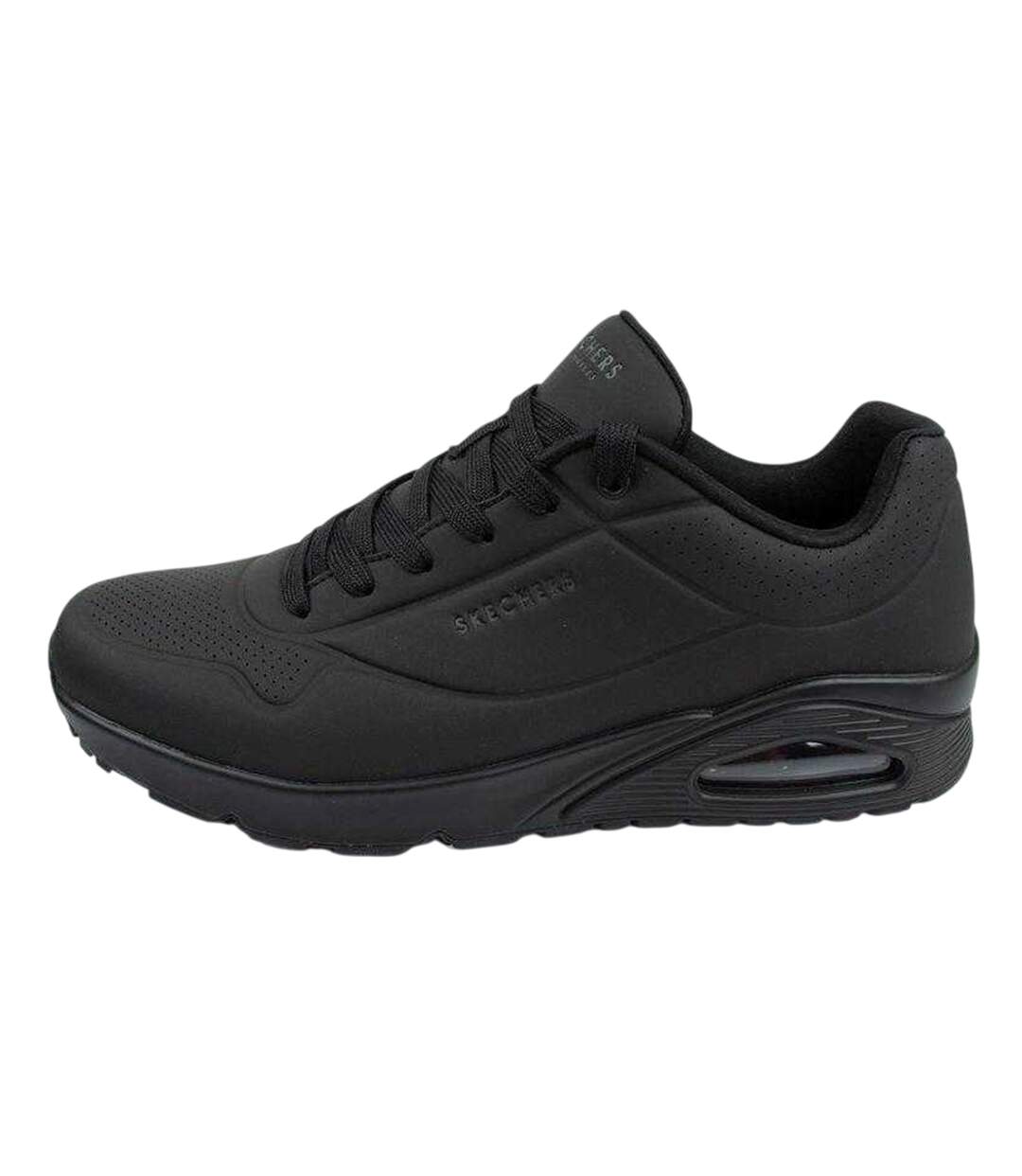 Baskets Uno Homme Noir Skechers-3