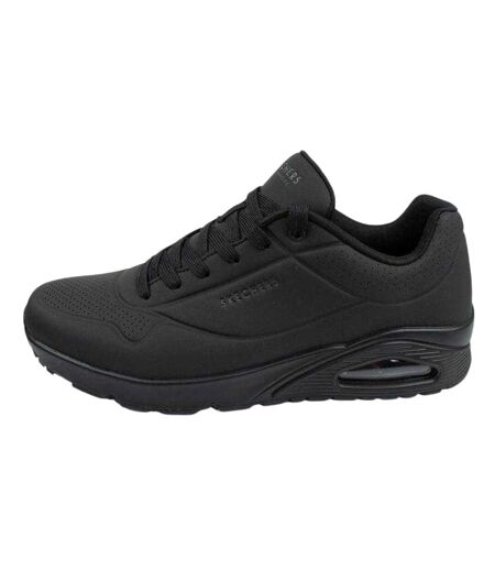 Baskets Uno Homme Noir Skechers